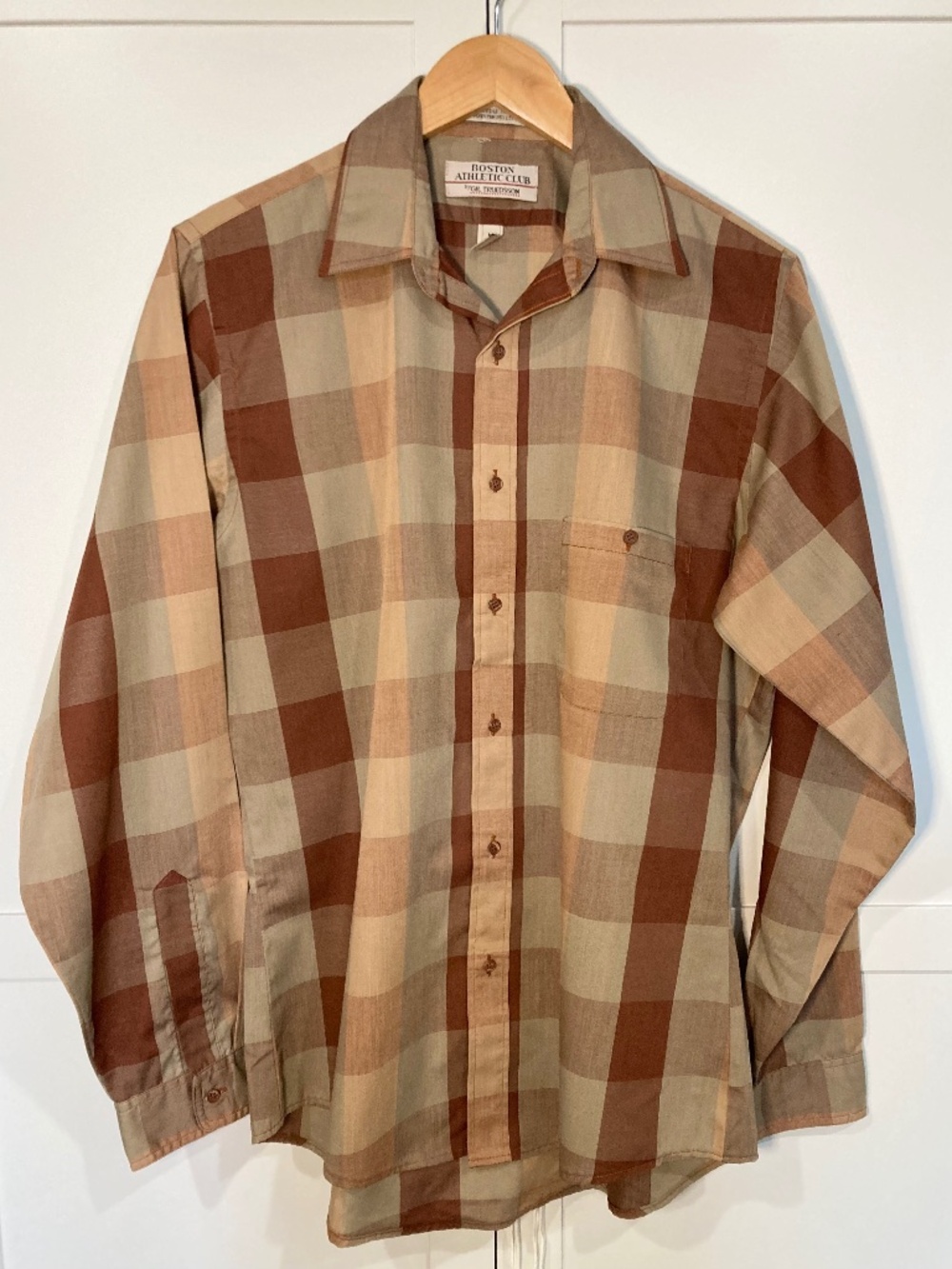 Boston Athletic Club Vintage Button Down Shirt